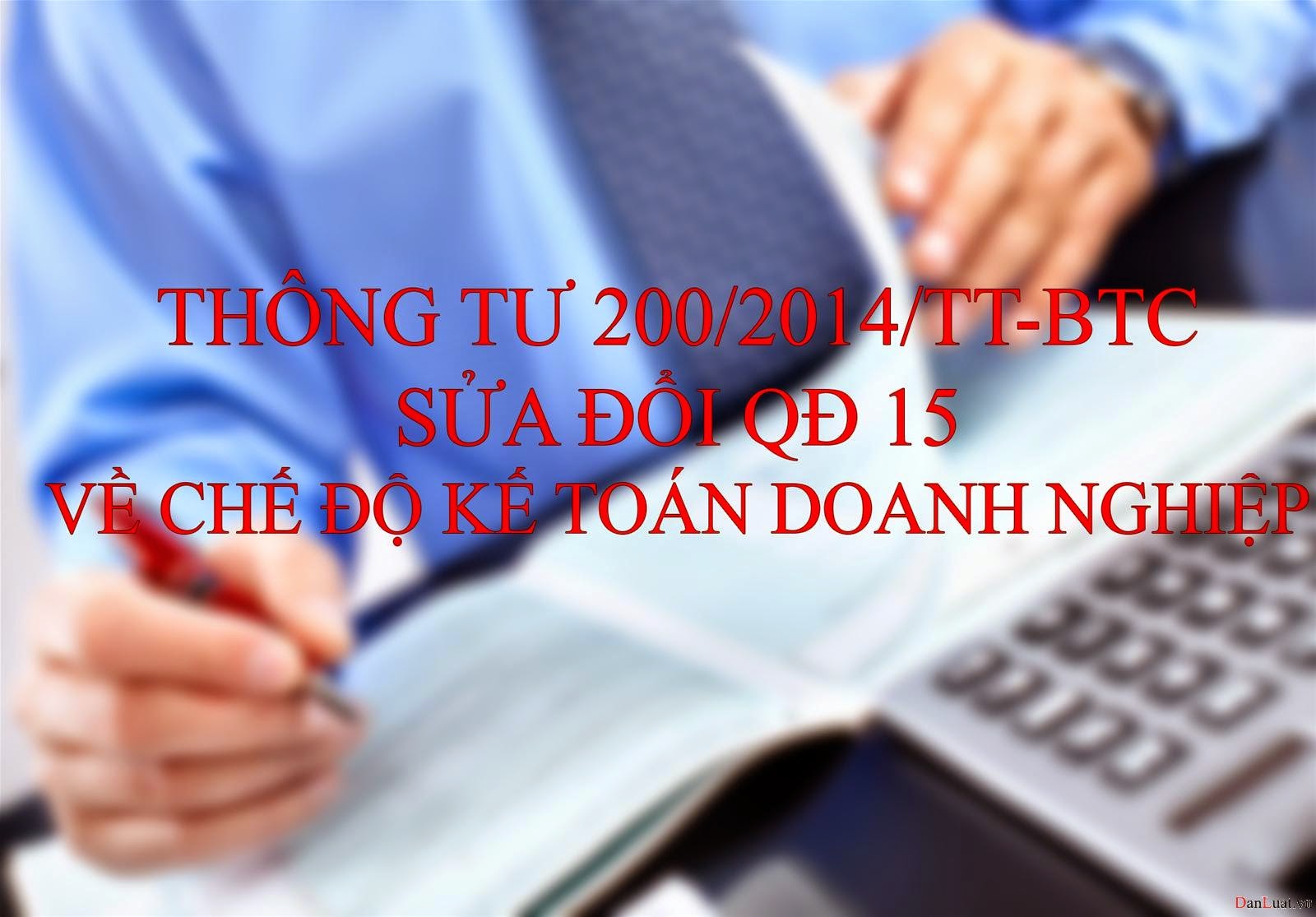 Thông tư 200/2014/TT-BTC Thông tư 200/2014/TT-BTC